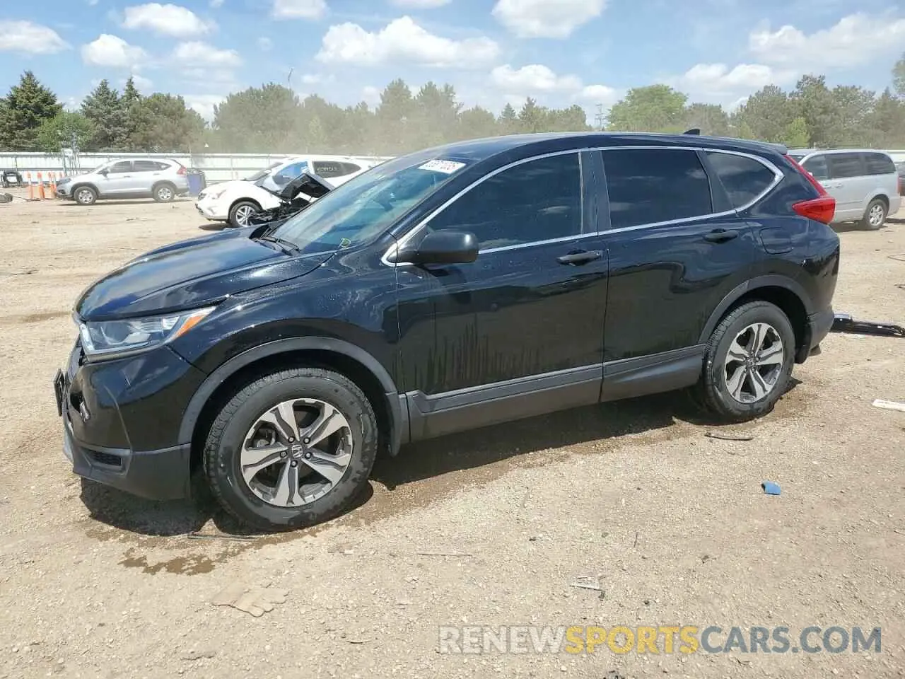 1 Фотография поврежденного автомобиля 2HKRW6H38KH200380 HONDA CRV 2019