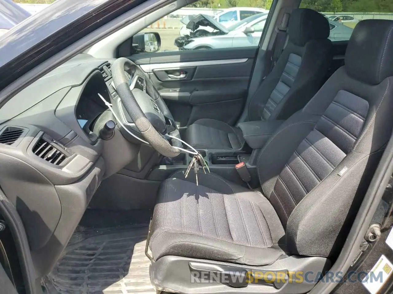 7 Фотография поврежденного автомобиля 2HKRW6H38KH200380 HONDA CRV 2019