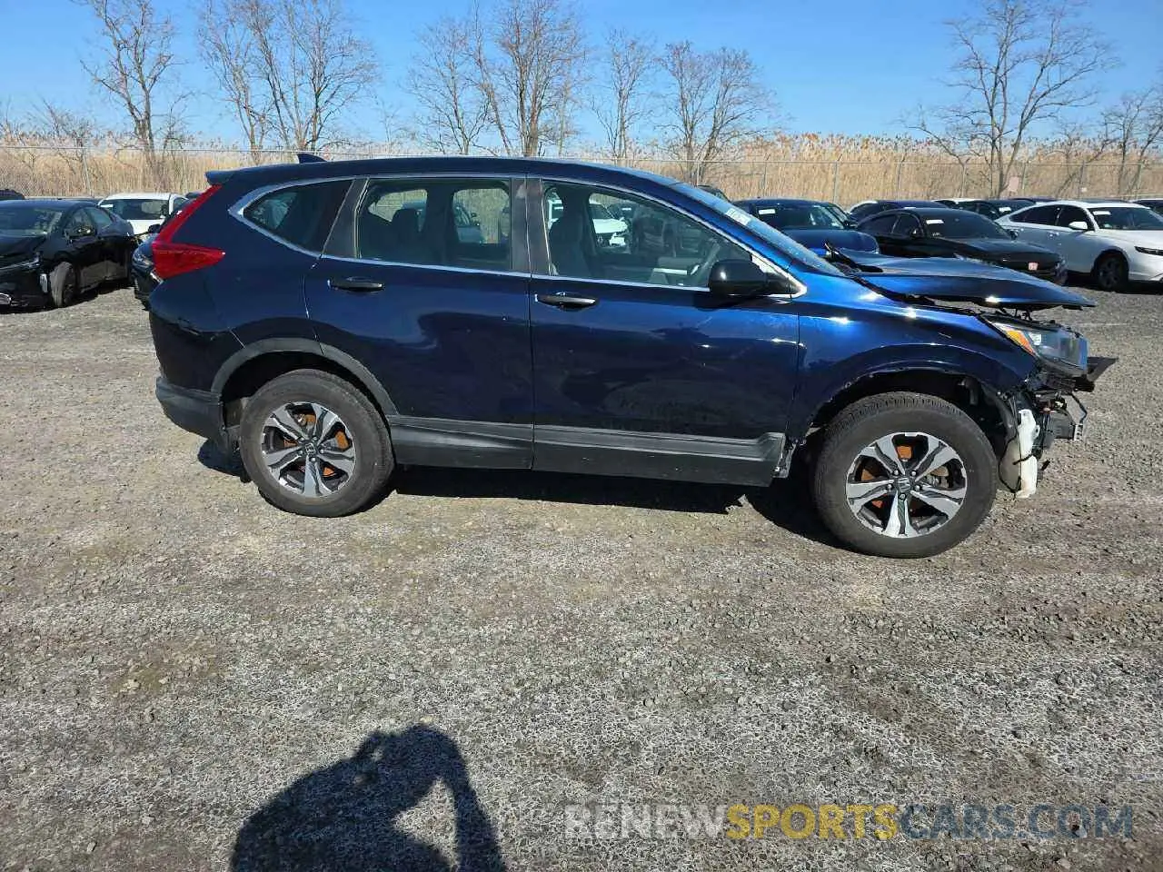 13 Photograph of a damaged car 2HKRW6H39KH202770 HONDA CRV 2019