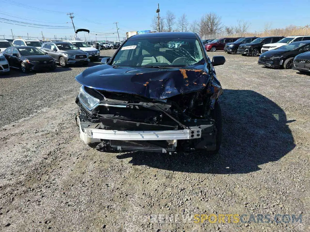 5 Photograph of a damaged car 2HKRW6H39KH202770 HONDA CRV 2019