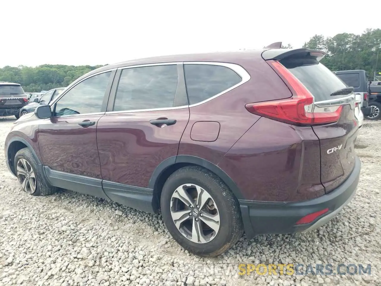 2 Photograph of a damaged car 2HKRW6H39KH226180 HONDA CRV 2019