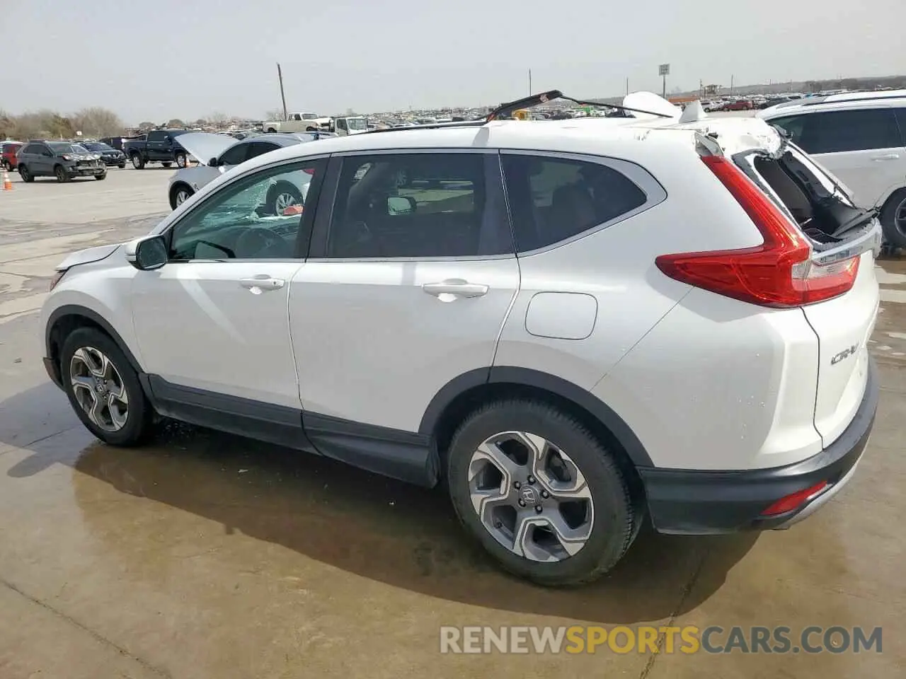 2 Фотография поврежденного автомобиля 5J6RW1H51KA039098 HONDA CRV 2019