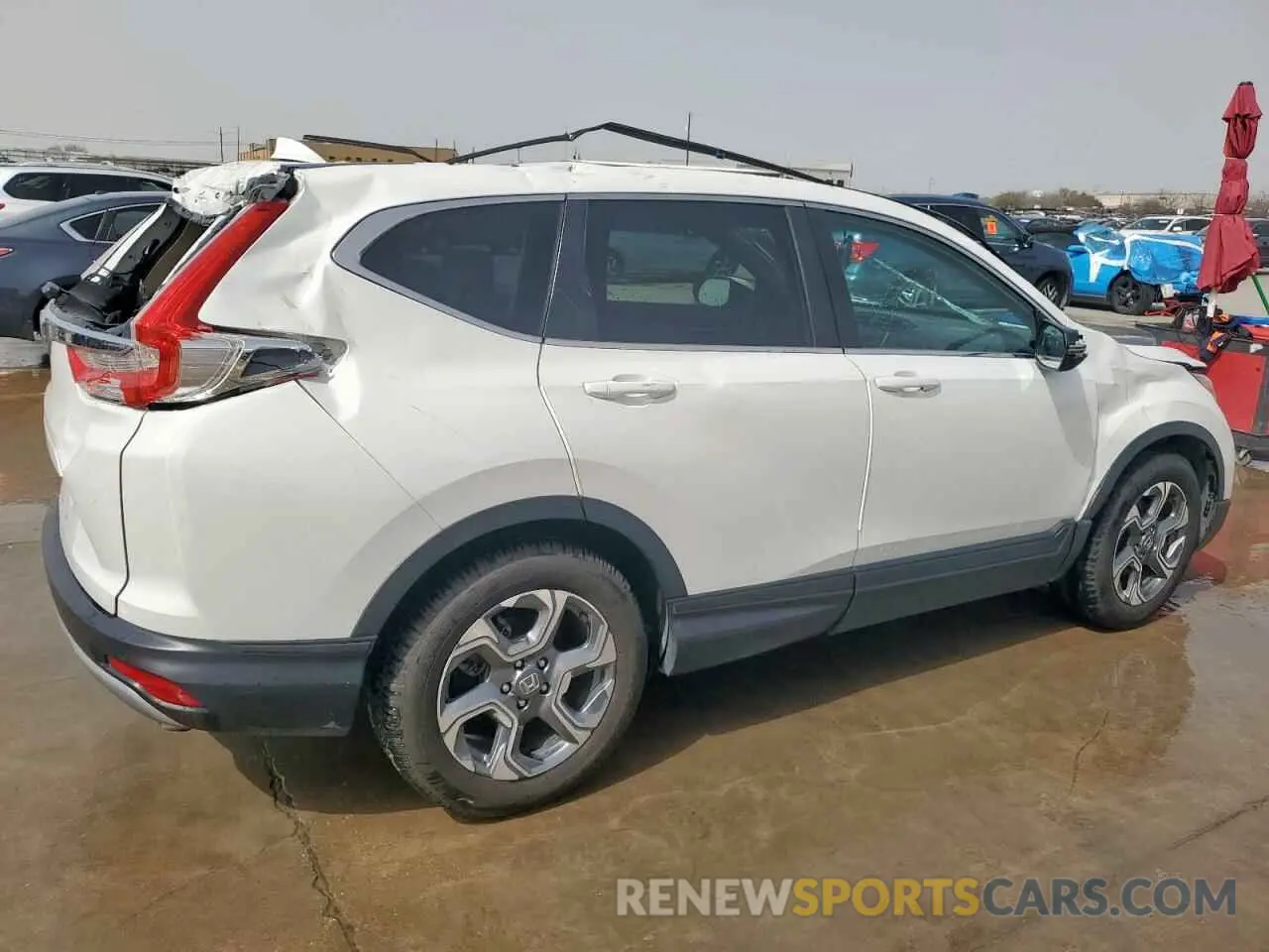 3 Фотография поврежденного автомобиля 5J6RW1H51KA039098 HONDA CRV 2019