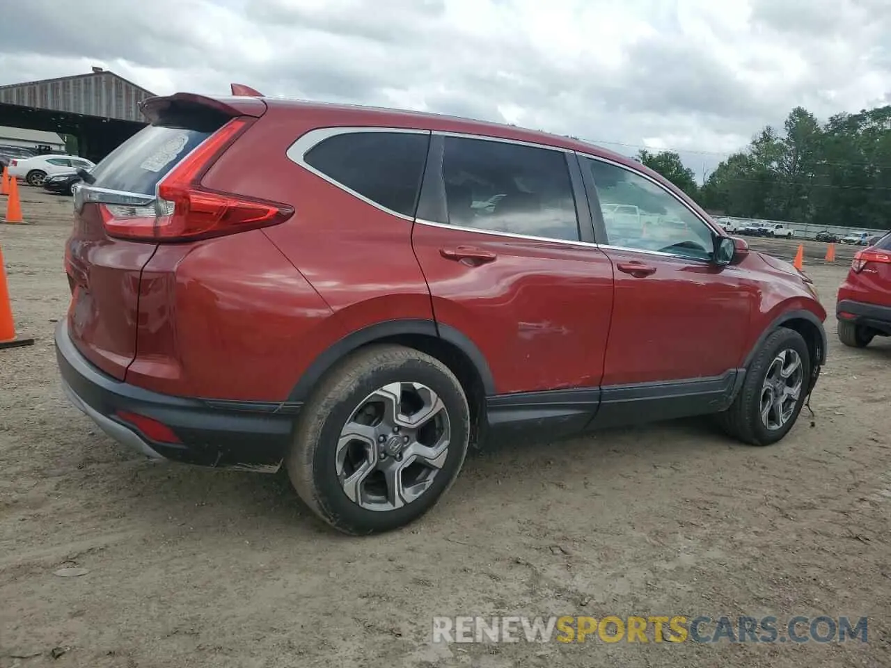 3 Photograph of a damaged car 5J6RW1H51KL002041 HONDA CRV 2019