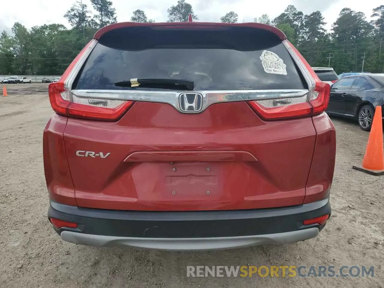 6 Photograph of a damaged car 5J6RW1H51KL002041 HONDA CRV 2019