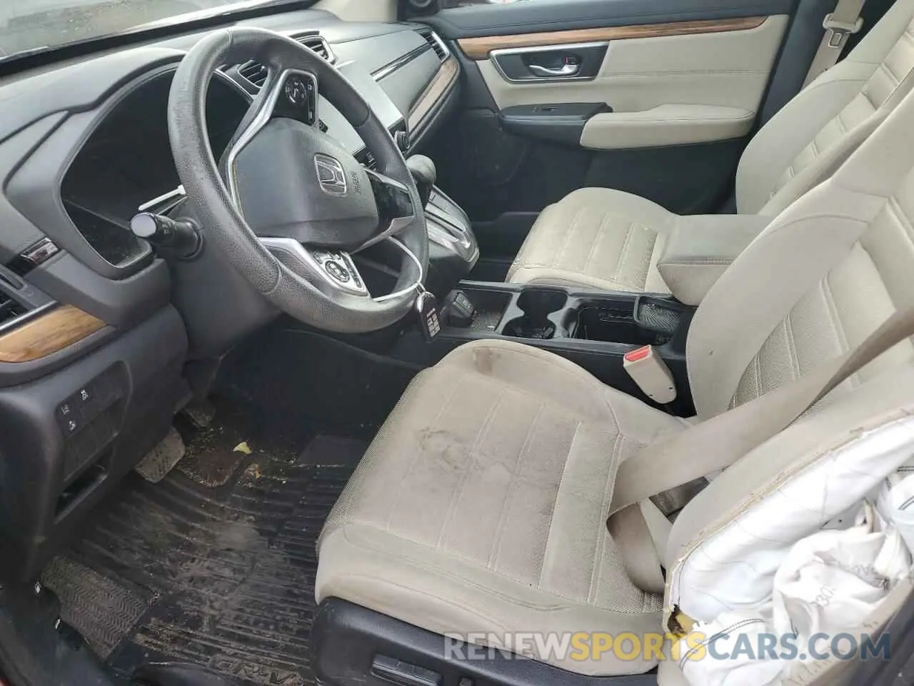 7 Photograph of a damaged car 5J6RW1H51KL002041 HONDA CRV 2019