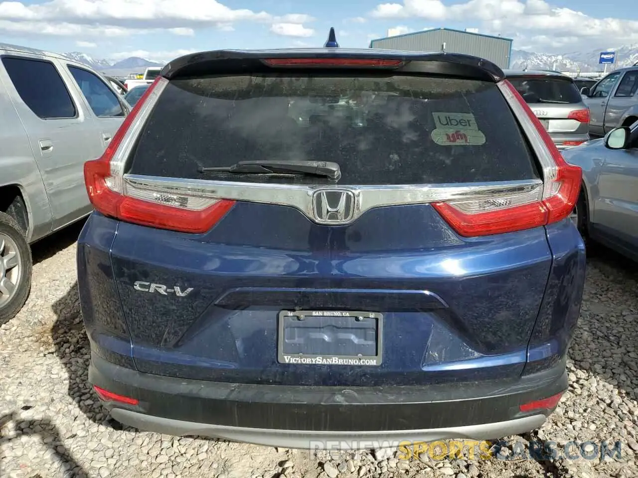 6 Photograph of a damaged car 5J6RW1H53KA013666 HONDA CRV 2019