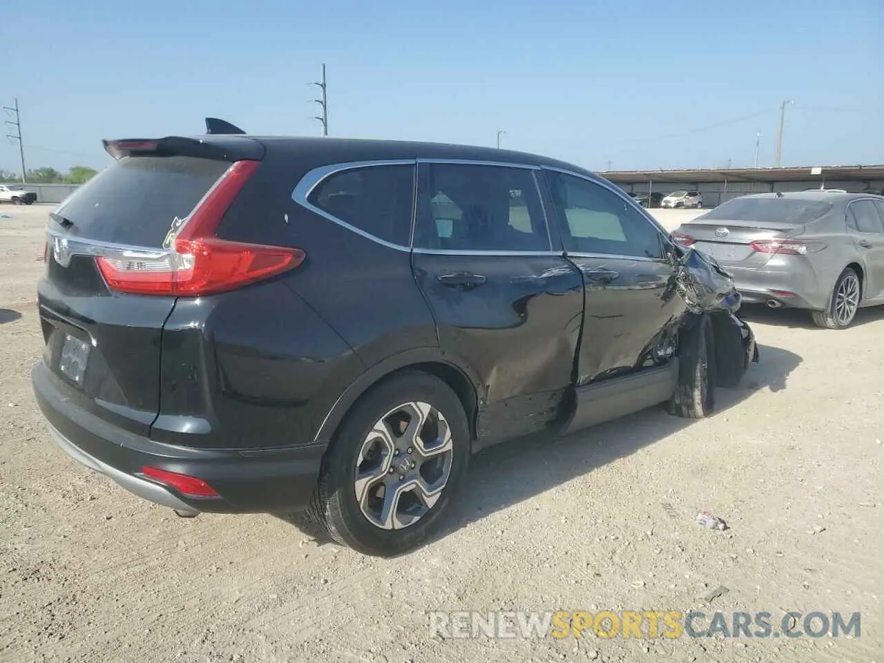 3 Фотография поврежденного автомобиля 5J6RW1H53KA034131 HONDA CRV 2019