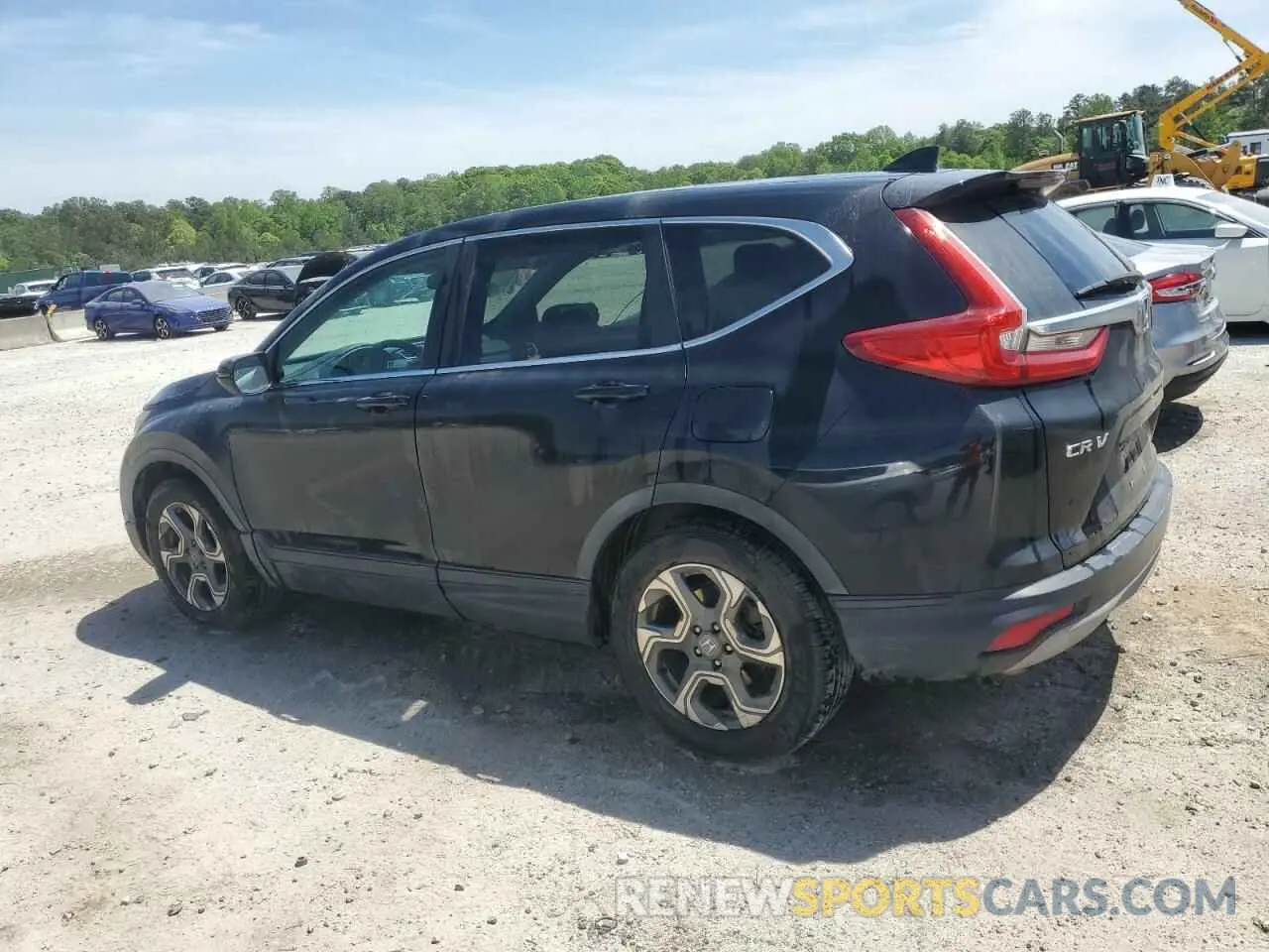 2 Фотография поврежденного автомобиля 5J6RW1H58KA005918 HONDA CRV 2019
