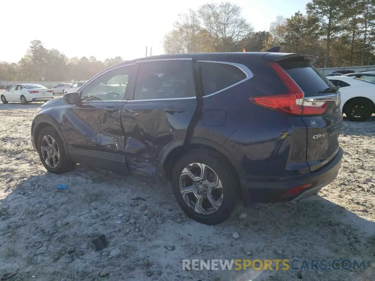 2 Фотография поврежденного автомобиля 5J6RW1H59KA022937 HONDA CRV 2019