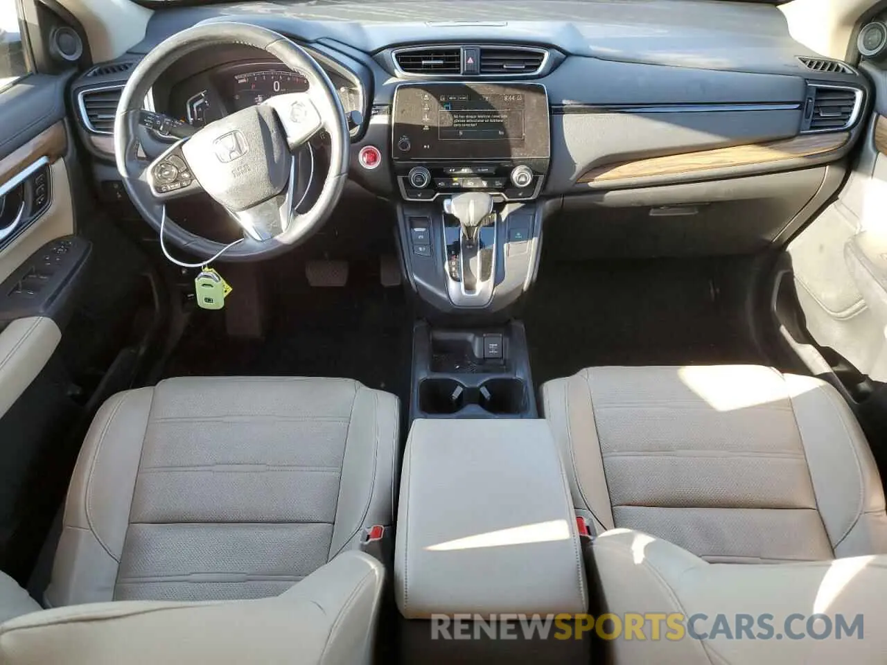 8 Photograph of a damaged car 5J6RW1H85KA037820 HONDA CRV 2019