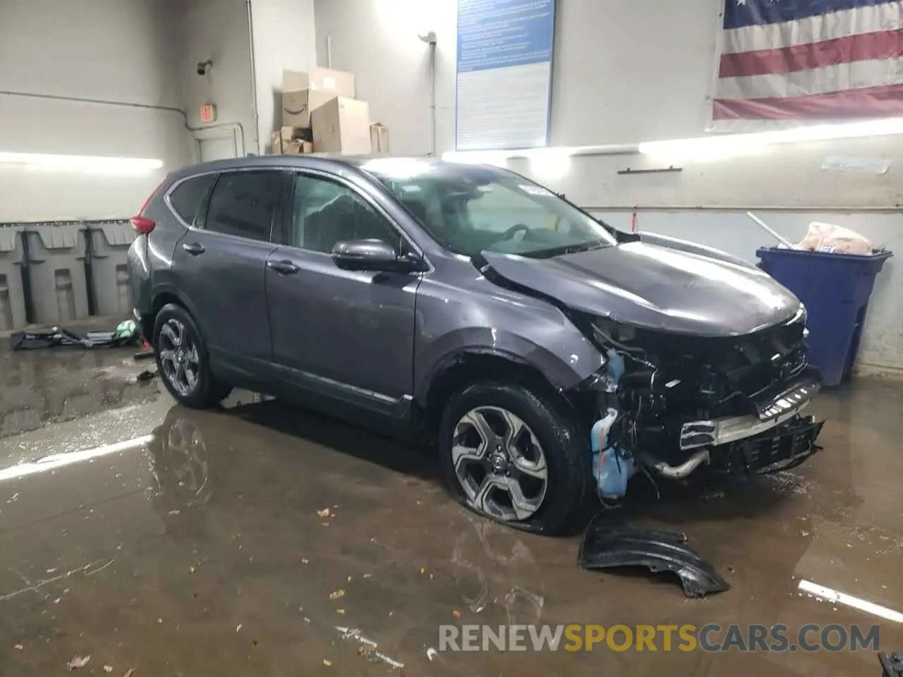 4 Photograph of a damaged car 5J6RW2H50KL017426 HONDA CRV 2019
