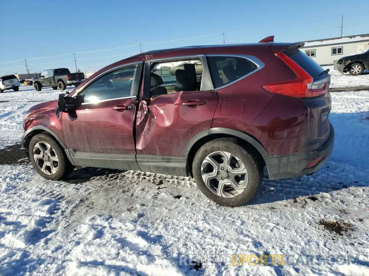 2 Фотография поврежденного автомобиля 5J6RW2H51KL009240 HONDA CRV 2019