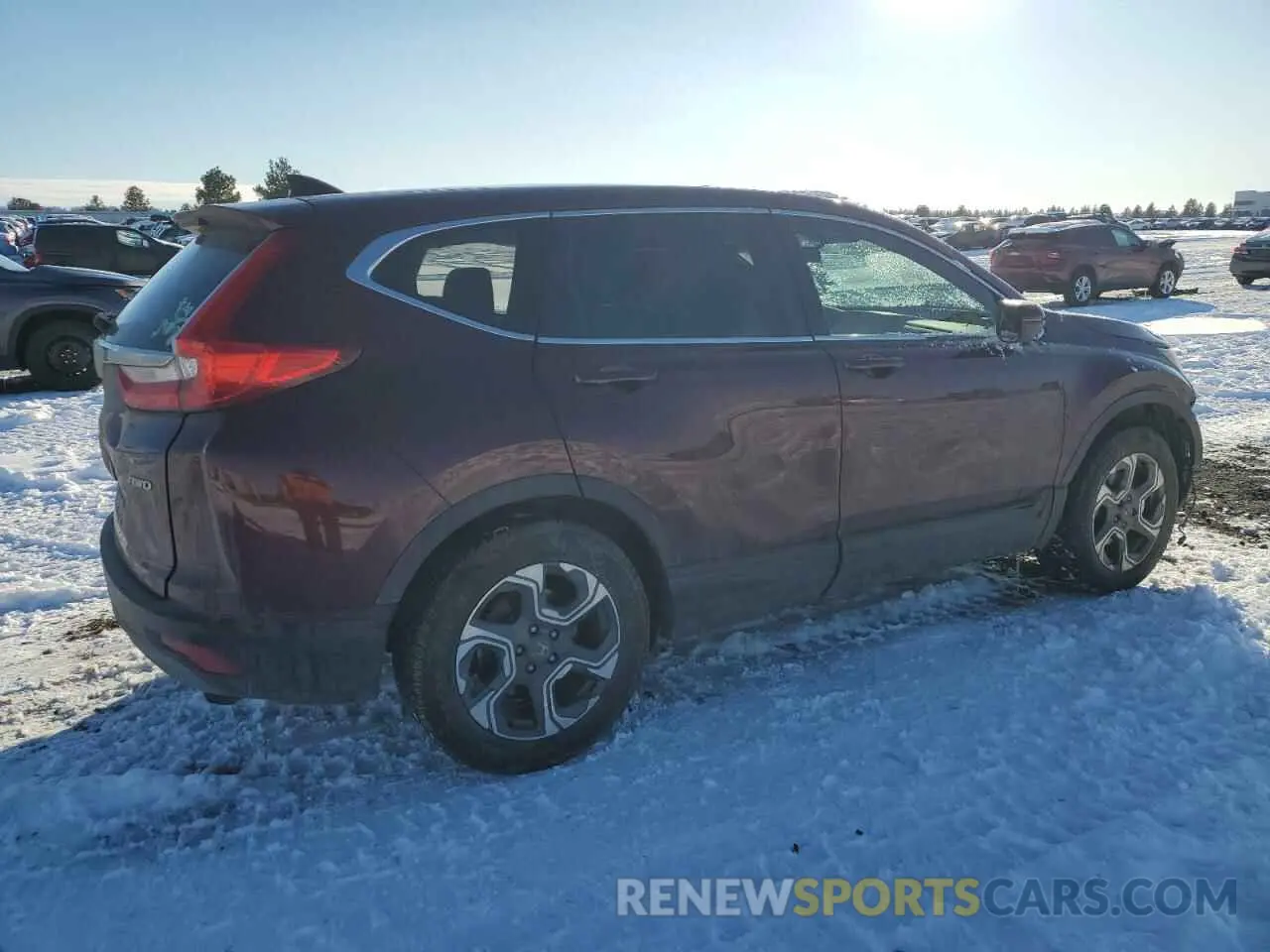 3 Фотография поврежденного автомобиля 5J6RW2H51KL009240 HONDA CRV 2019