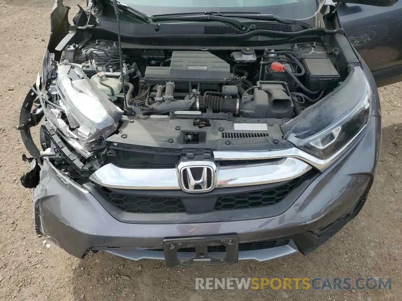 11 Фотография поврежденного автомобиля 5J6RW2H52KA000753 HONDA CRV 2019