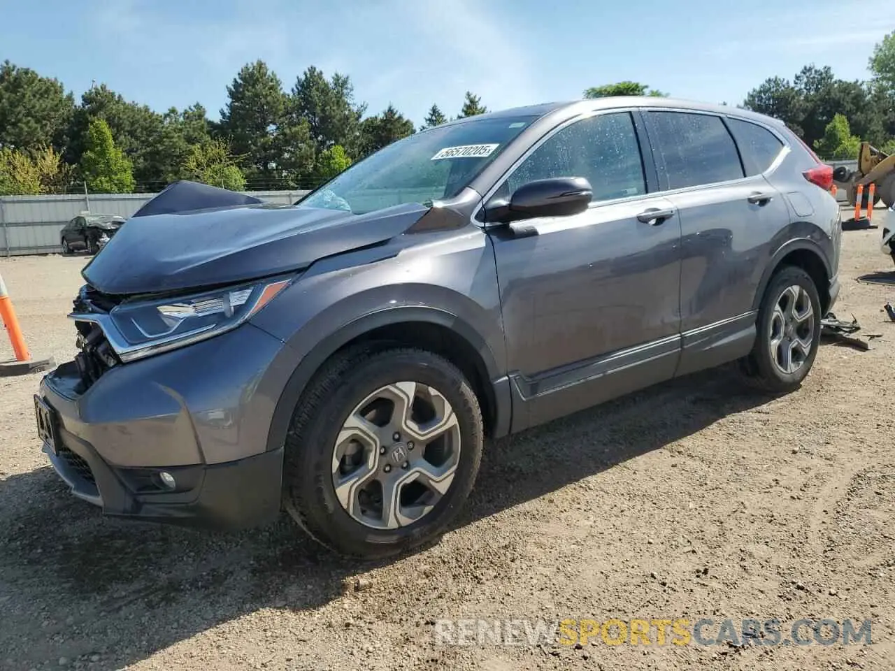 1 Фотография поврежденного автомобиля 5J6RW2H54KL013475 HONDA CRV 2019