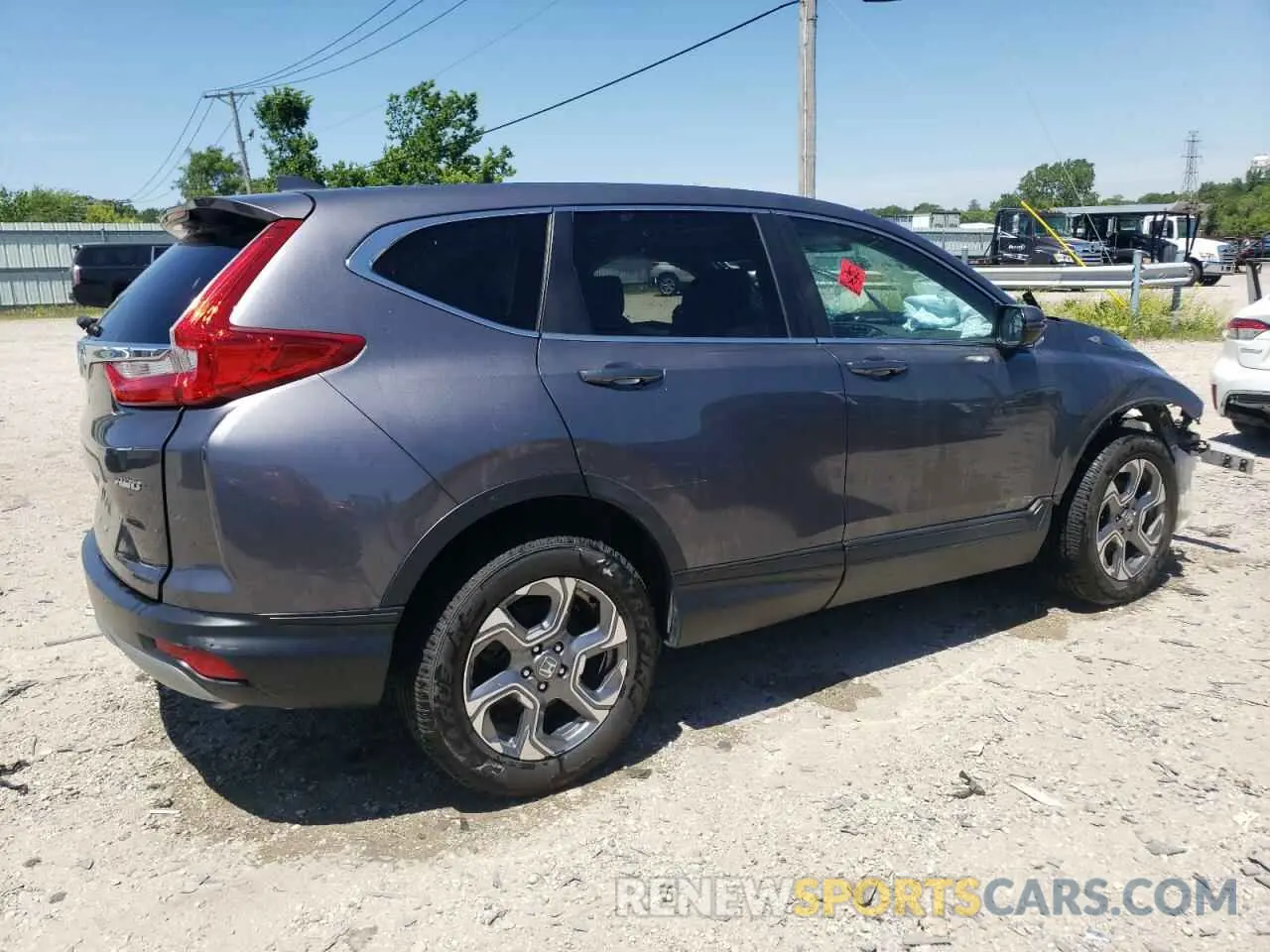 3 Фотография поврежденного автомобиля 5J6RW2H56KL036367 HONDA CRV 2019