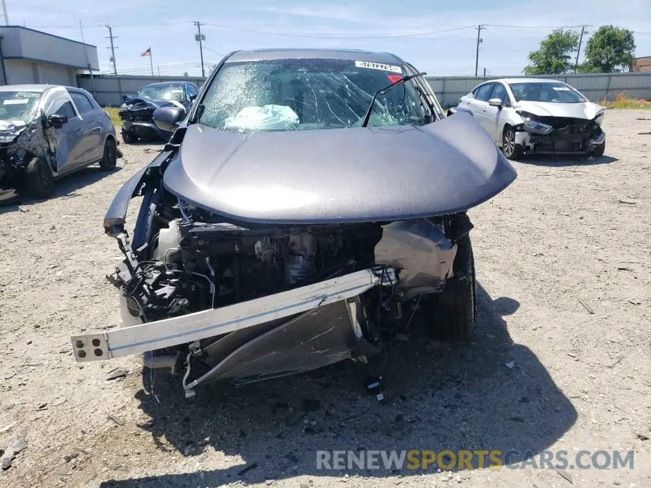 5 Фотография поврежденного автомобиля 5J6RW2H56KL036367 HONDA CRV 2019