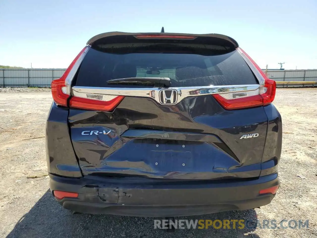 6 Photograph of a damaged car 5J6RW2H57KL025023 HONDA CRV 2019
