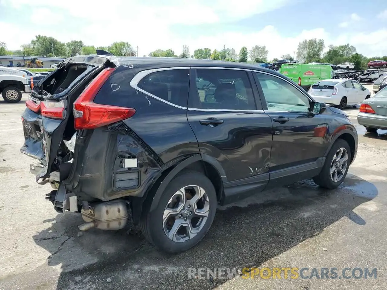 3 Фотография поврежденного автомобиля 5J6RW2H80KA001099 HONDA CRV 2019