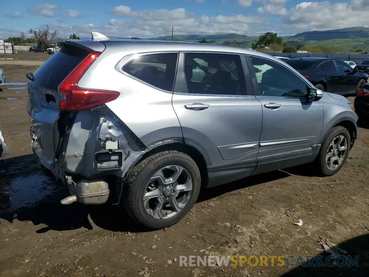 3 Фотография поврежденного автомобиля 5J6RW2H81KA009499 HONDA CRV 2019