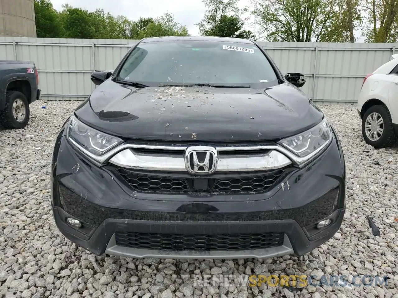 5 Фотография поврежденного автомобиля 5J6RW2H82KA021631 HONDA CRV 2019