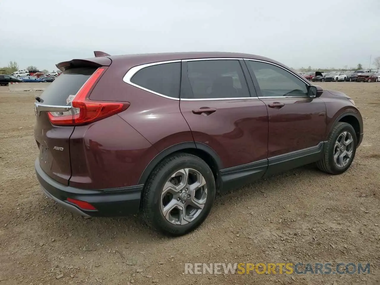 3 Photograph of a damaged car 5J6RW2H82KL011671 HONDA CRV 2019