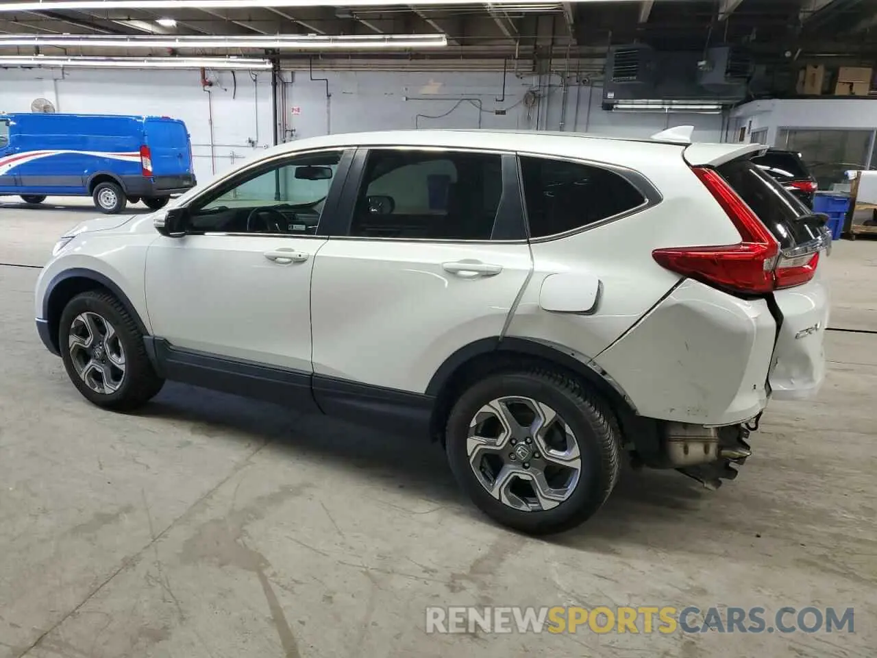 2 Photograph of a damaged car 5J6RW2H82KL012609 HONDA CRV 2019