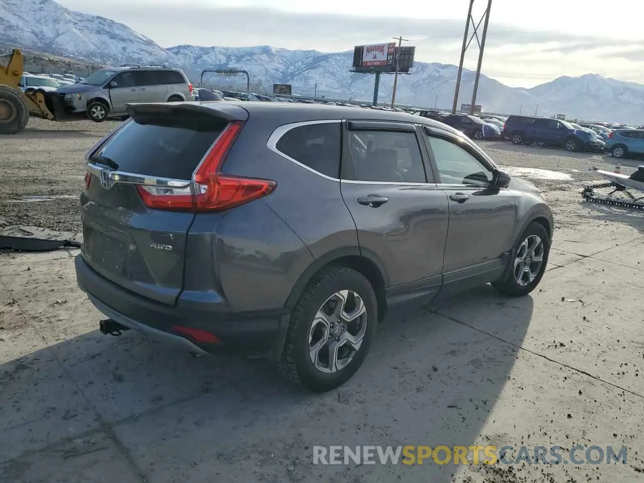 3 Photograph of a damaged car 5J6RW2H87KA011788 HONDA CRV 2019
