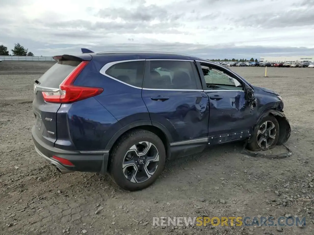 3 Photograph of a damaged car 5J6RW2H92KL001649 HONDA CRV 2019