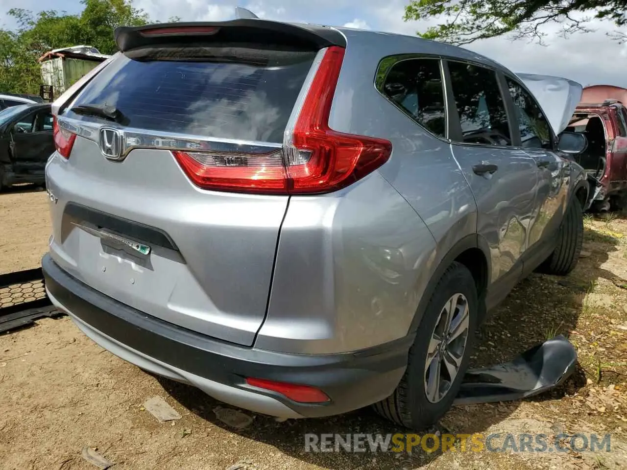 3 Photograph of a damaged car 5J6RW5H33KL003987 HONDA CRV 2019