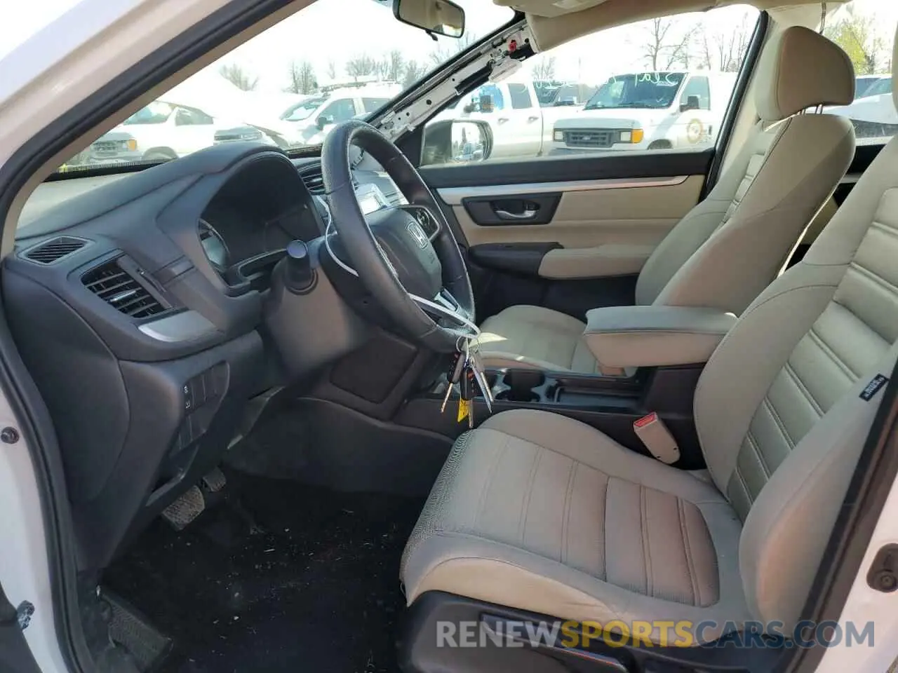 7 Photograph of a damaged car 5J6RW6H35KL004807 HONDA CRV 2019