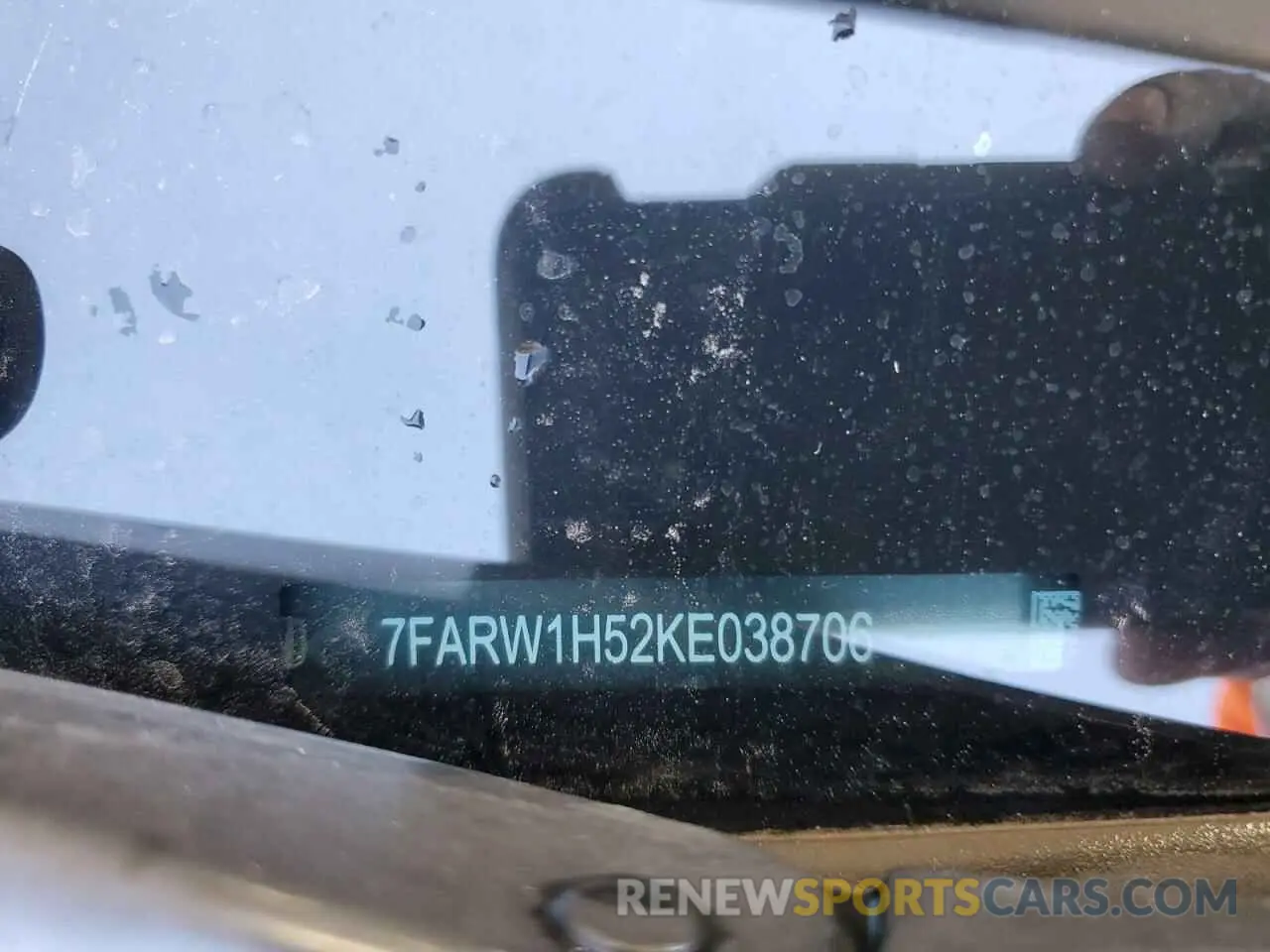 13 Photograph of a damaged car 7FARW1H52KE038706 HONDA CRV 2019