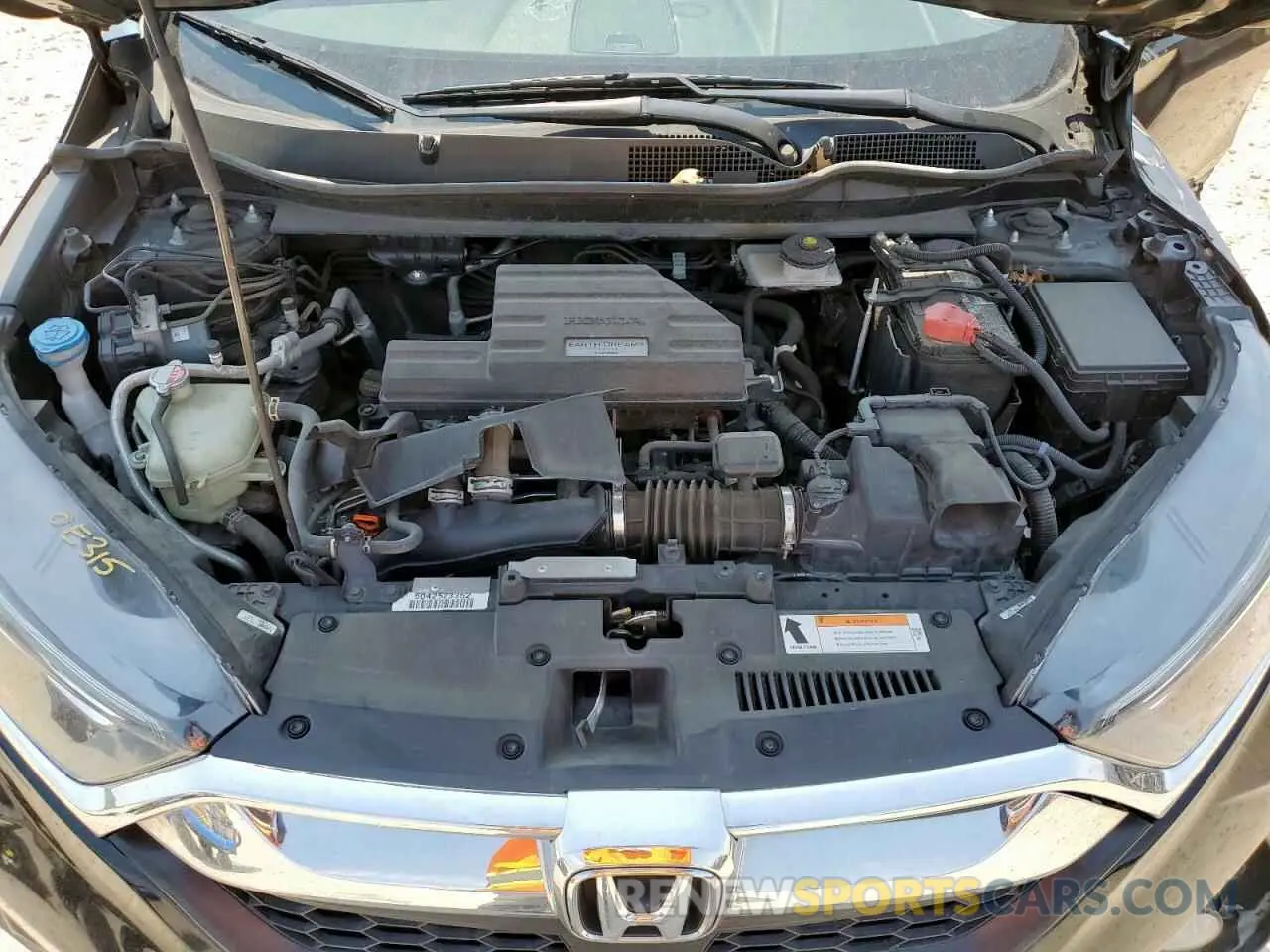 11 Фотография поврежденного автомобиля 7FARW1H52KE039158 HONDA CRV 2019