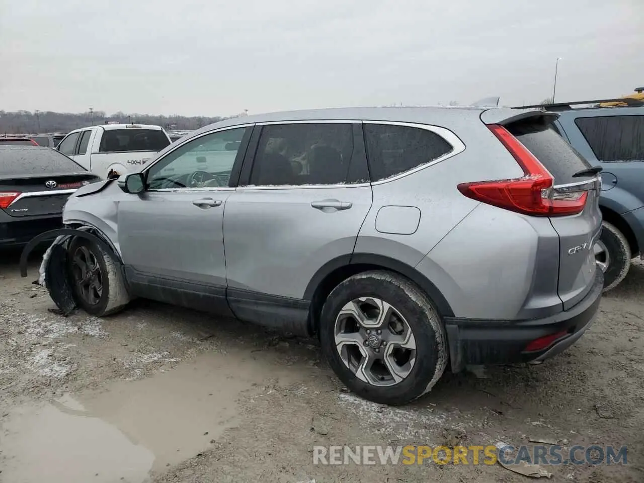 2 Photograph of a damaged car 7FARW1H53KE015418 HONDA CRV 2019