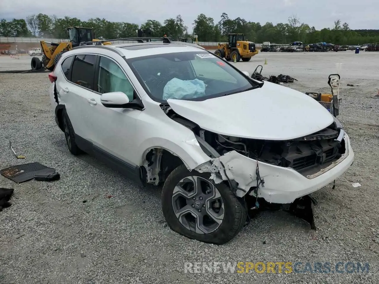 4 Photograph of a damaged car 7FARW1H59KE018694 HONDA CRV 2019