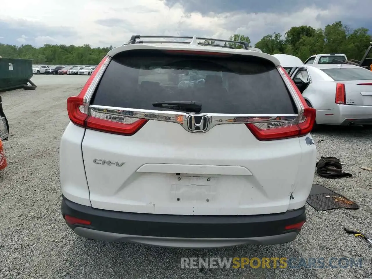 6 Photograph of a damaged car 7FARW1H59KE018694 HONDA CRV 2019