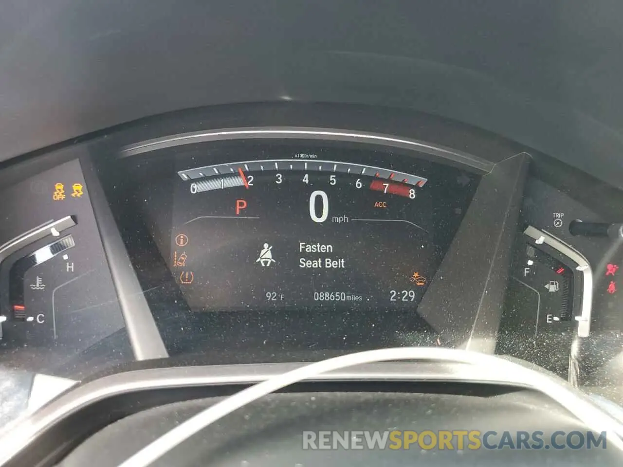 9 Фотография поврежденного автомобиля 7FARW1H59KE026911 HONDA CRV 2019