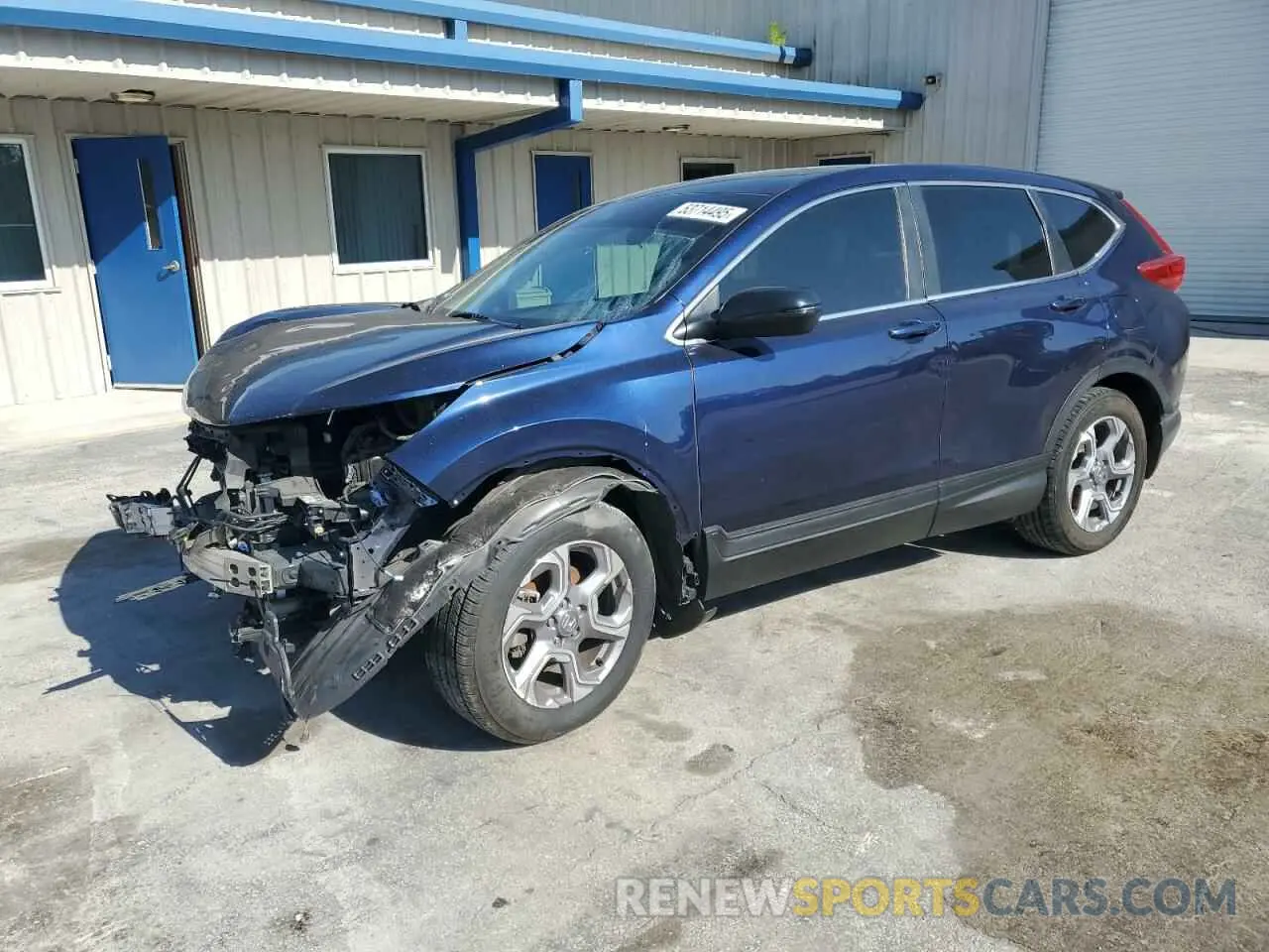 1 Photograph of a damaged car 7FARW1H59KE035138 HONDA CRV 2019