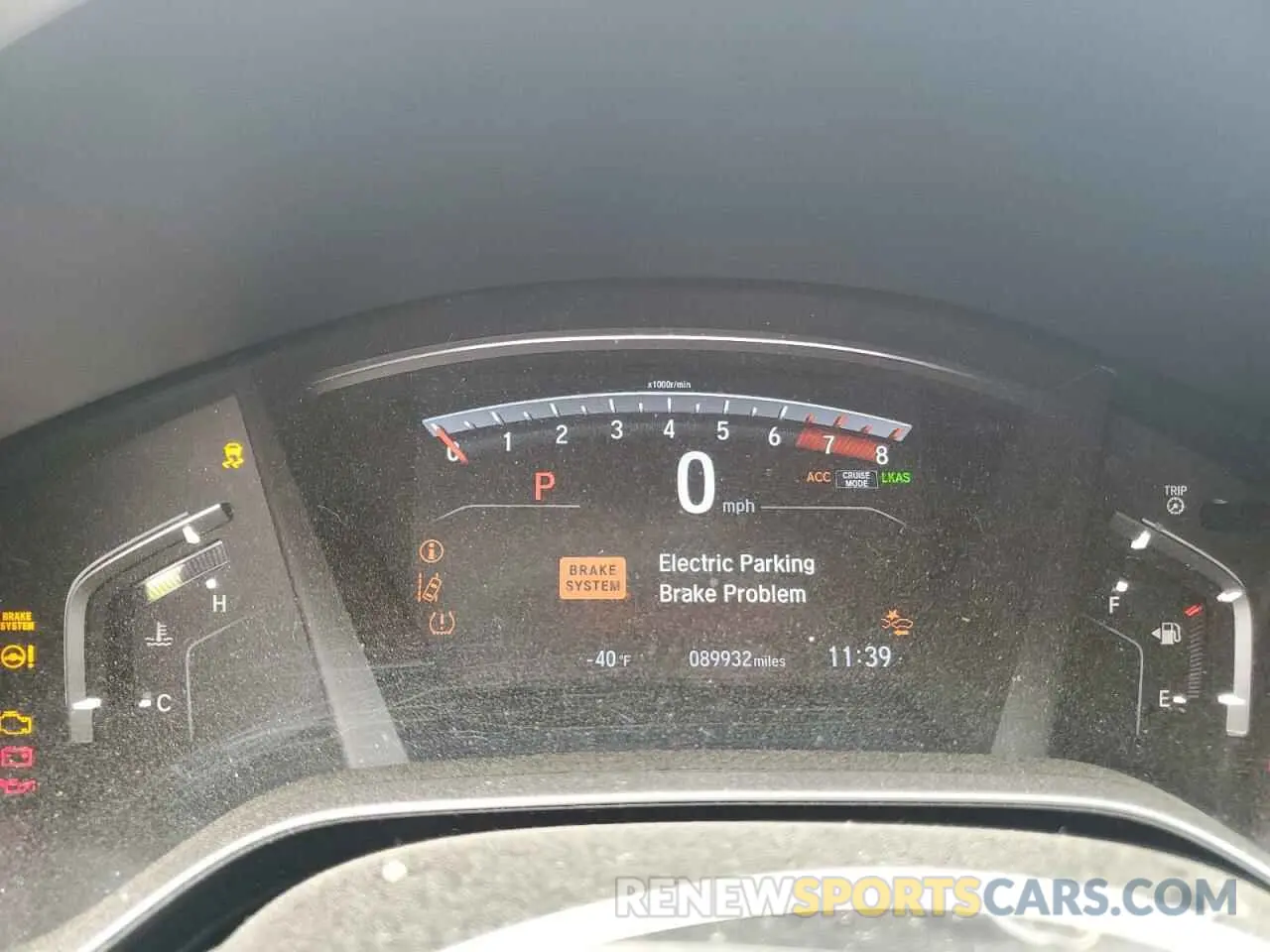 9 Photograph of a damaged car 7FARW1H5XKE019711 HONDA CRV 2019