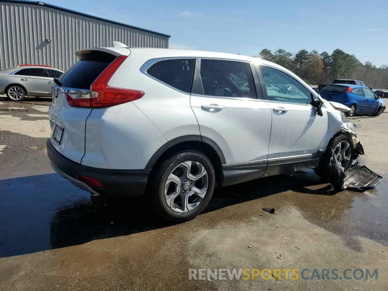 3 Photograph of a damaged car 7FARW1H5XKE024942 HONDA CRV 2019