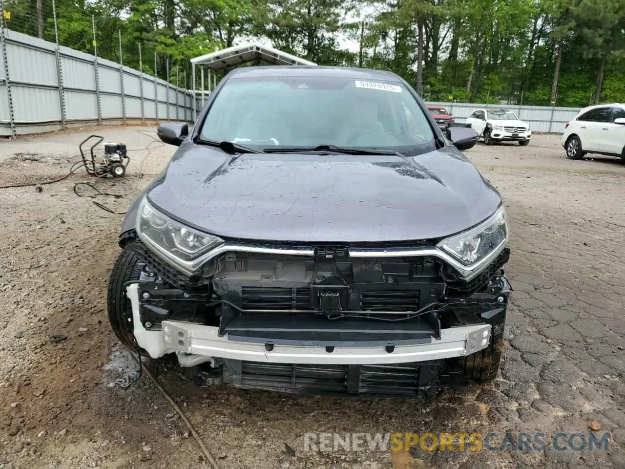 5 Photograph of a damaged car 7FARW1H82KE002315 HONDA CRV 2019