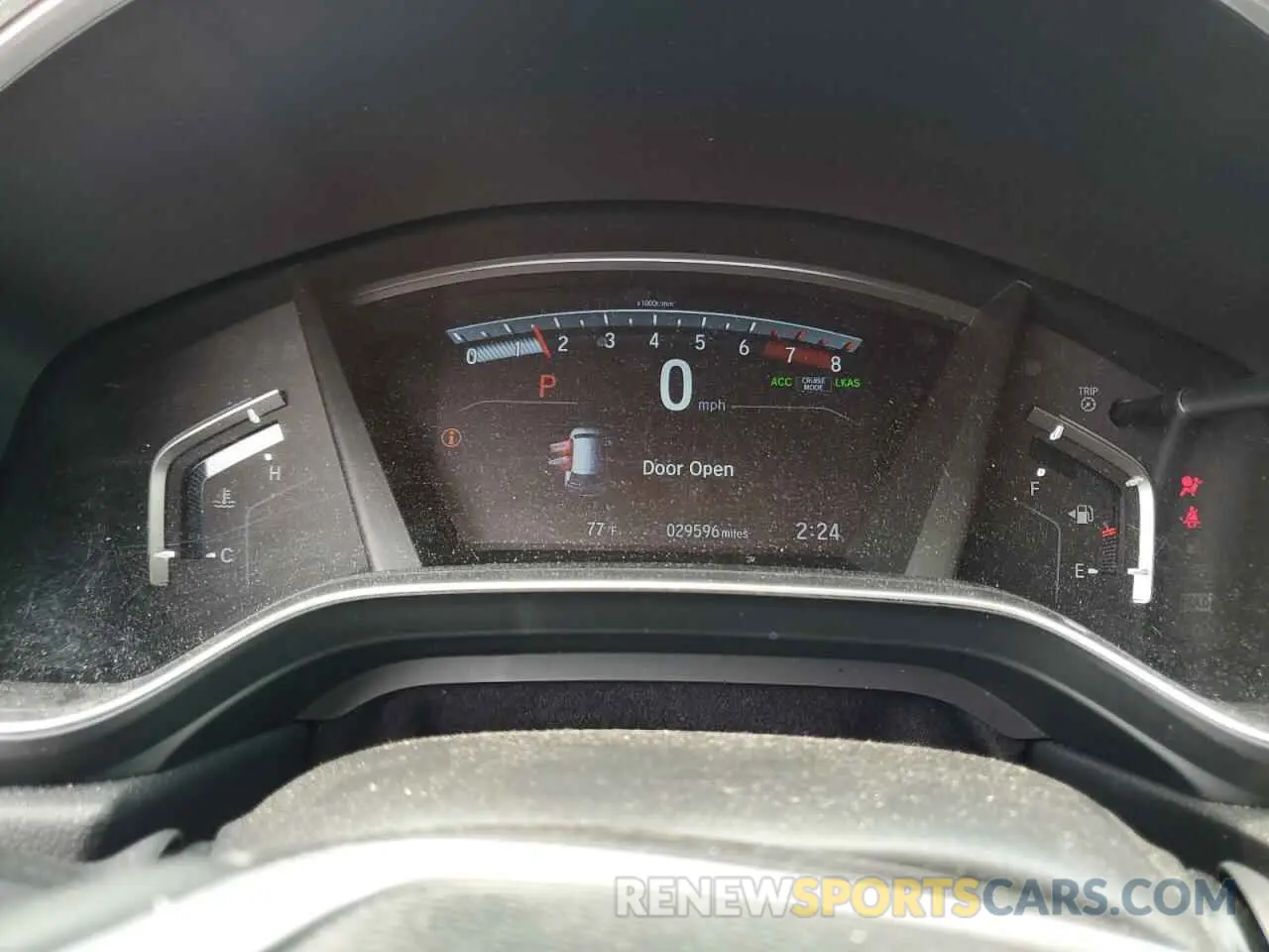 9 Photograph of a damaged car 7FARW1H87KE011138 HONDA CRV 2019