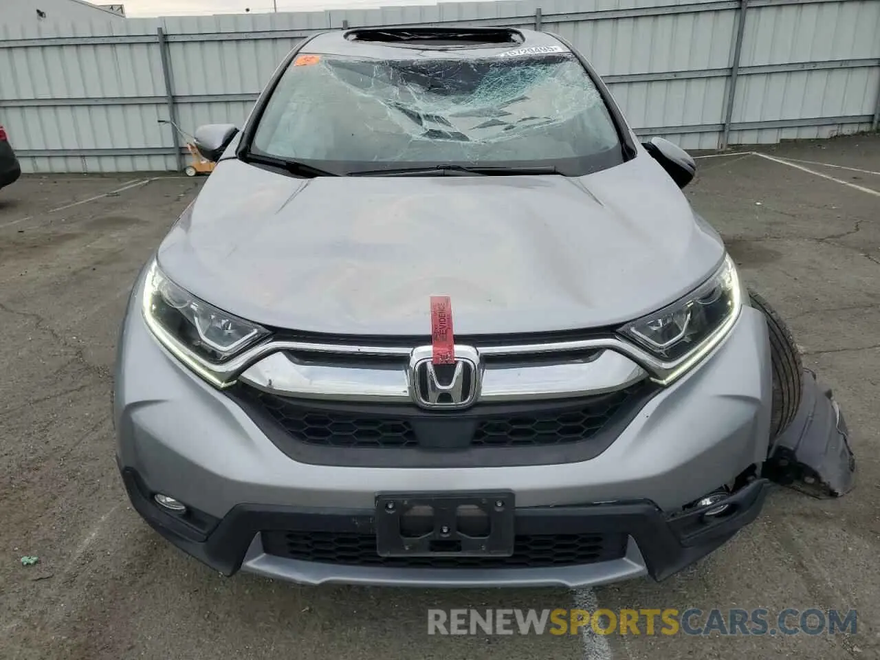 5 Photograph of a damaged car 7FARW1H8XKE029102 HONDA CRV 2019