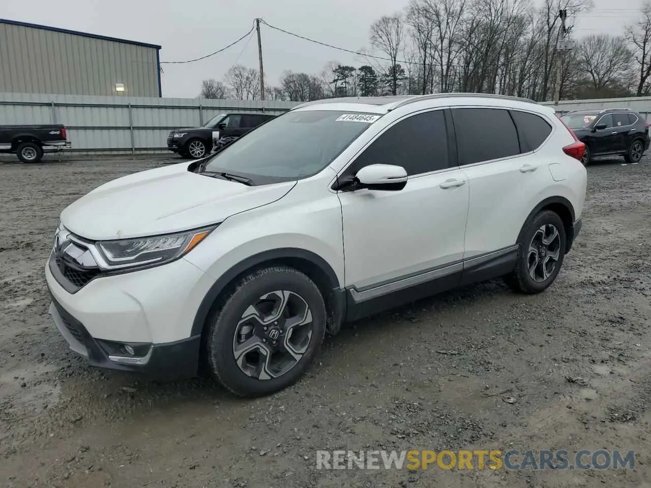 1 Photograph of a damaged car 7FARW1H92KE012139 HONDA CRV 2019