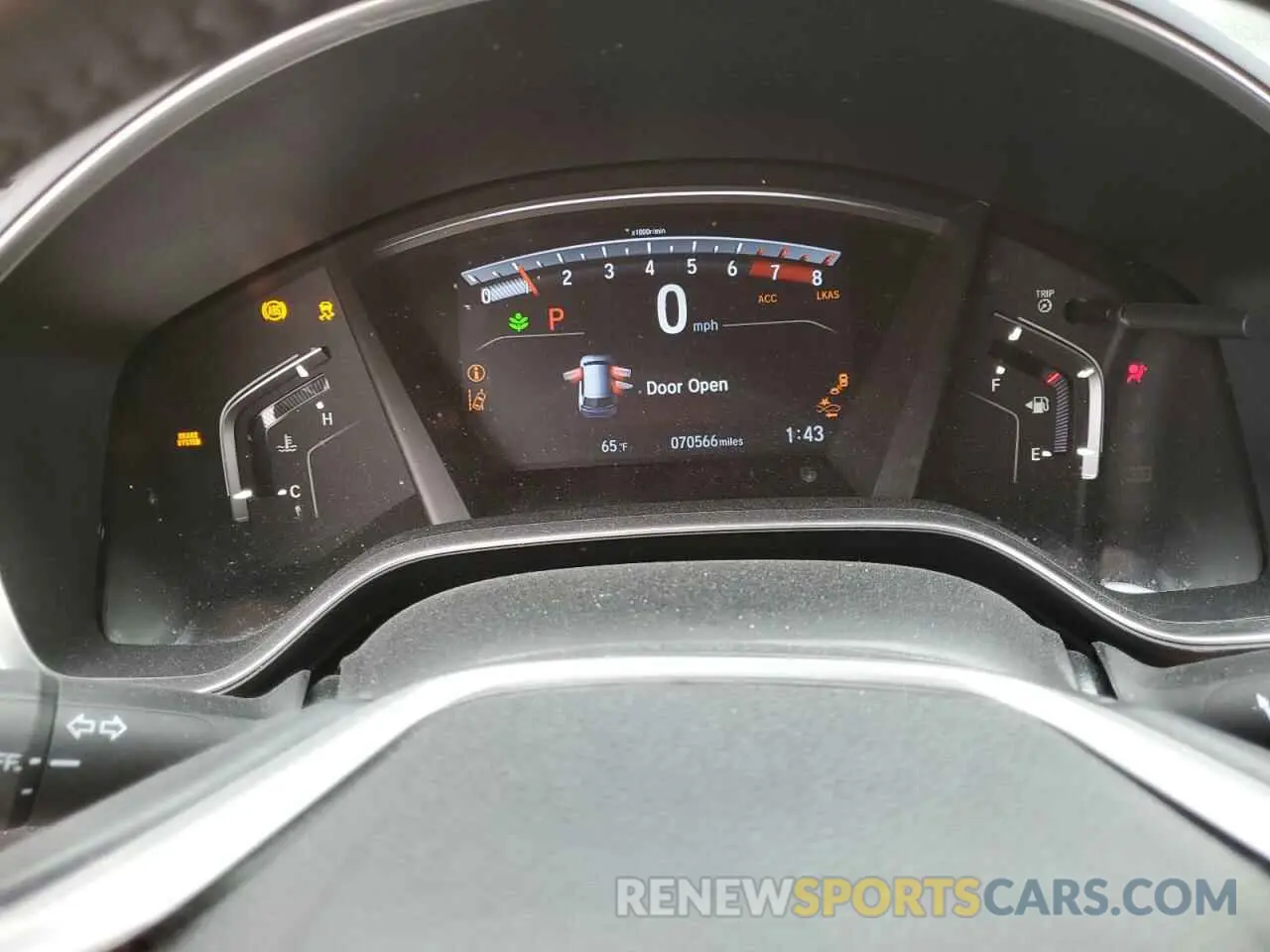 9 Photograph of a damaged car 7FARW1H9XKE014219 HONDA CRV 2019