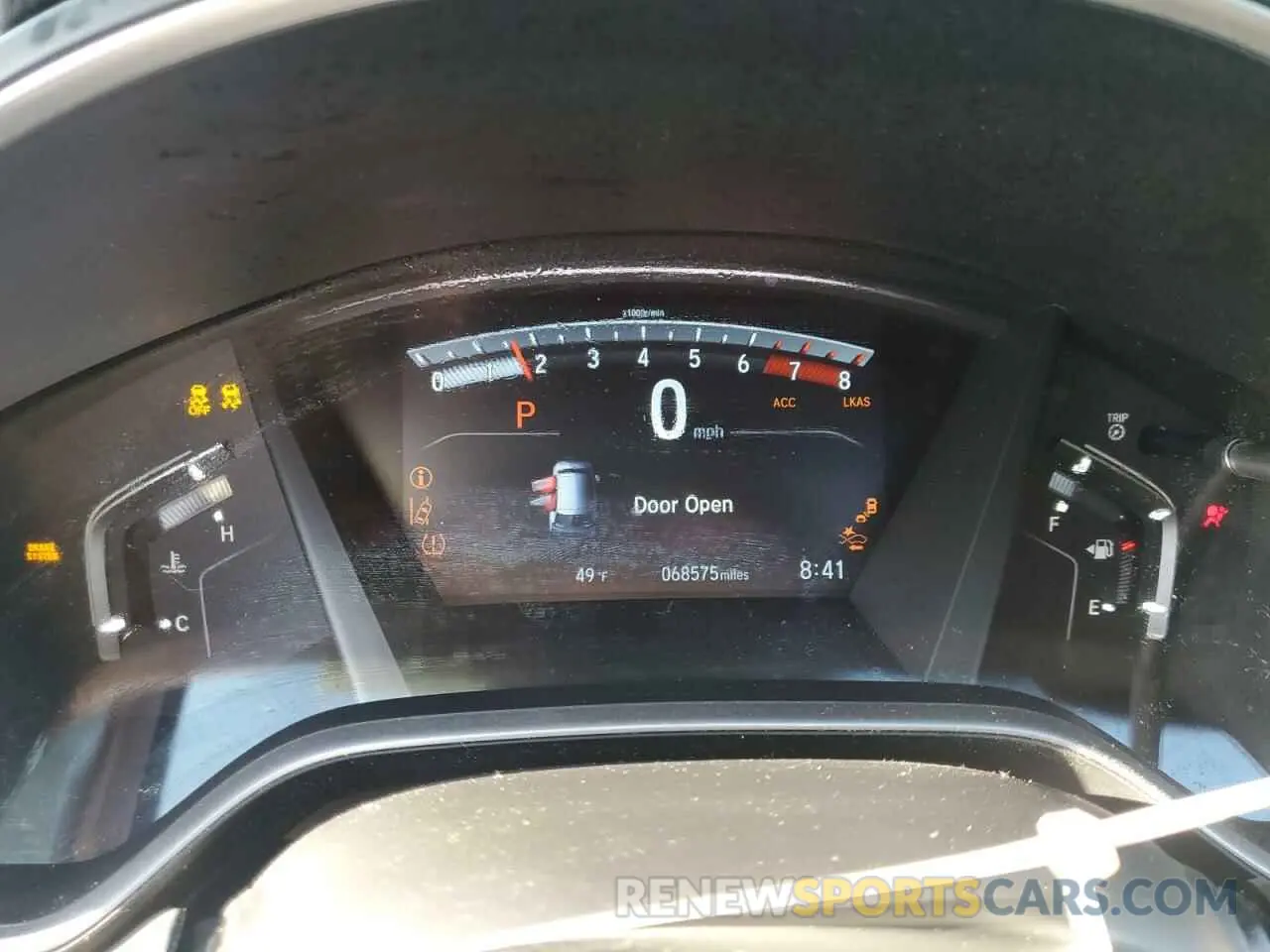9 Photograph of a damaged car 7FARW2H51KE005380 HONDA CRV 2019