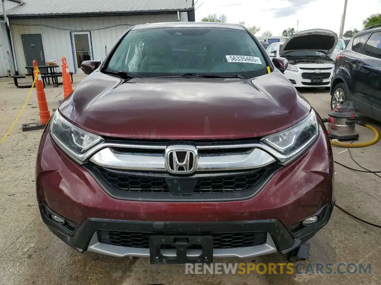 5 Фотография поврежденного автомобиля 7FARW2H53KE004571 HONDA CRV 2019