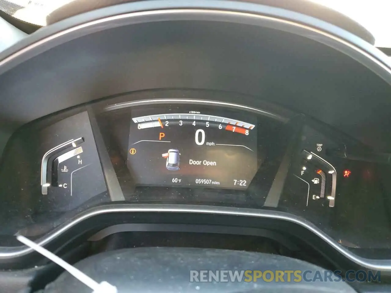9 Фотография поврежденного автомобиля 7FARW2H53KE033231 HONDA CRV 2019
