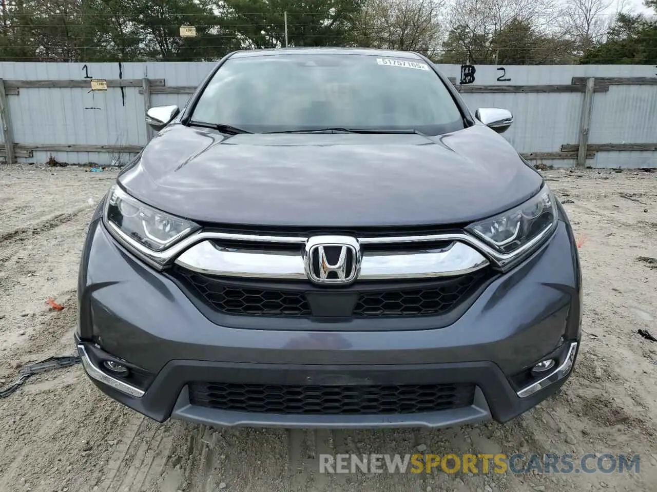 5 Photograph of a damaged car 7FARW2H53KE044861 HONDA CRV 2019